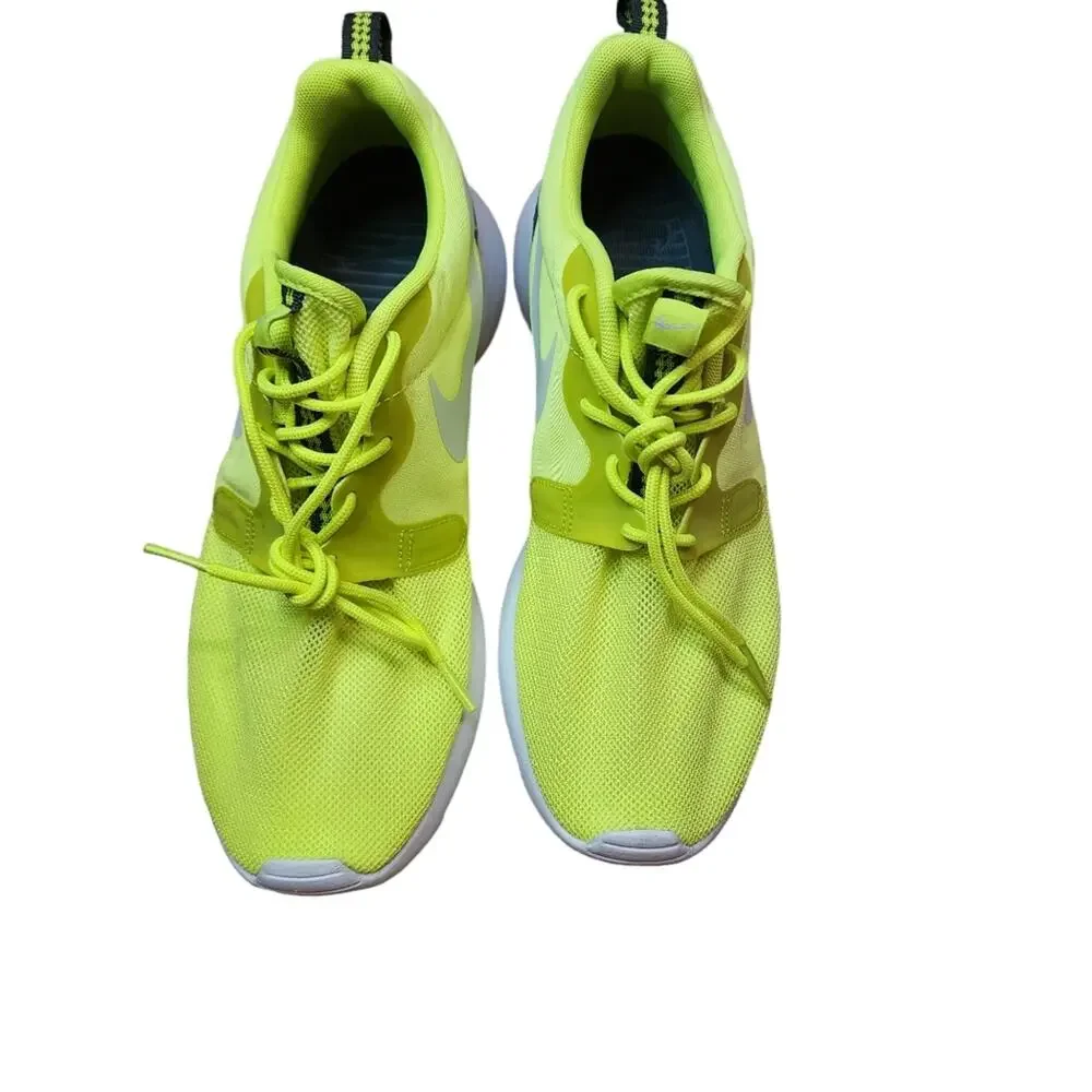 Nike Rosherun Hyp Mens 636220-700 Size 9 Lime Green